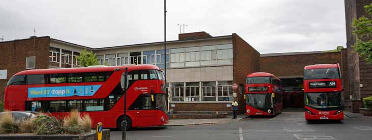 Arriva Borismaster LT970 and LT964 plus BYD DD Alexander Dennis Enviro400EV CITY EA13